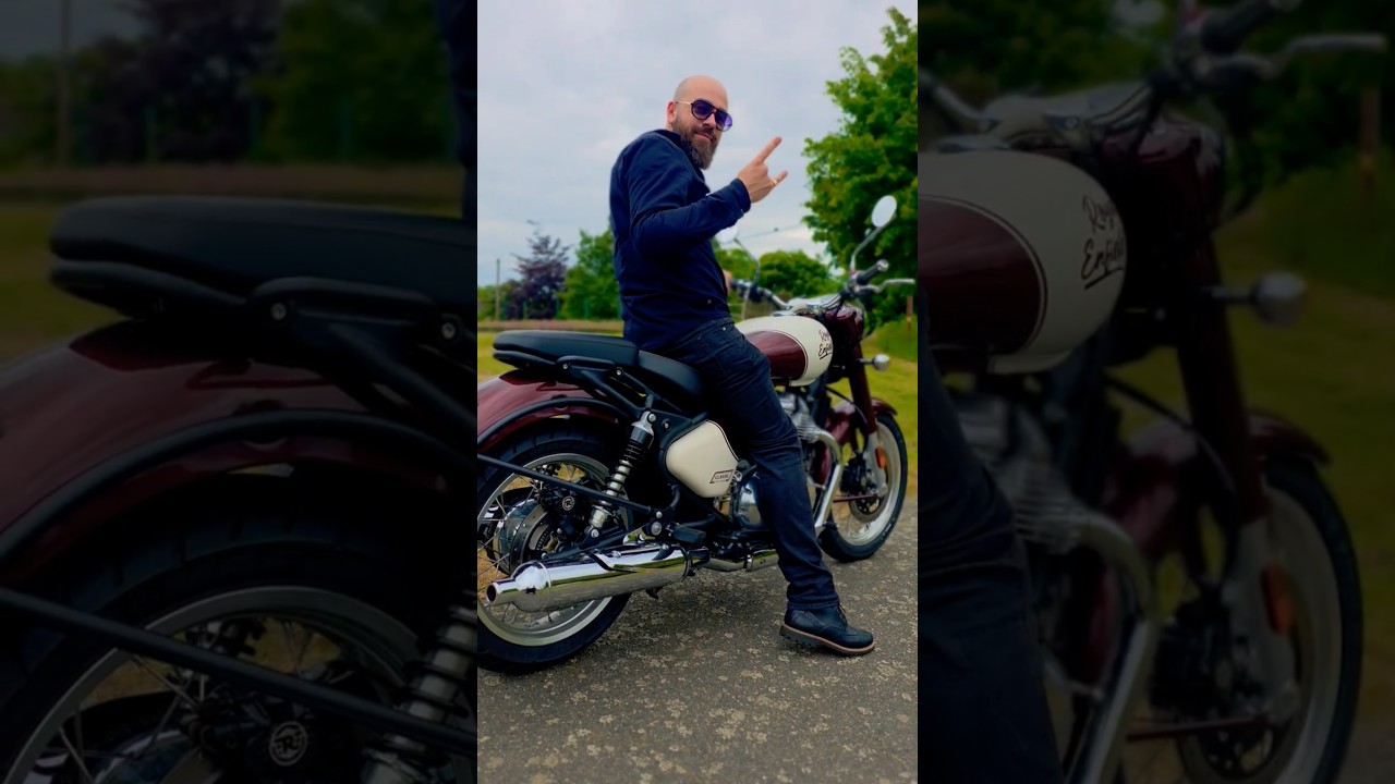 Royal Enfield Classic 650 | Exhaust sound | Details #moto #royalenfield #classic650 #motorcycle