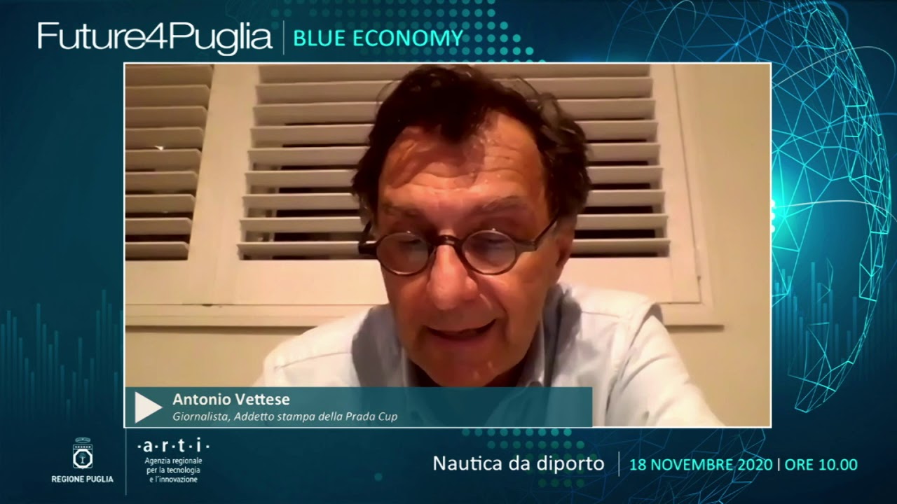 Future4Puglia &ndash; 18 11 2020, Blue economy &ndash; Antonio Vettese