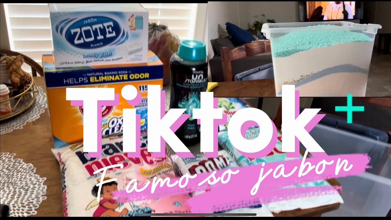Super detergente de tiktok cl’🤪😁😝🤓🤩🥳