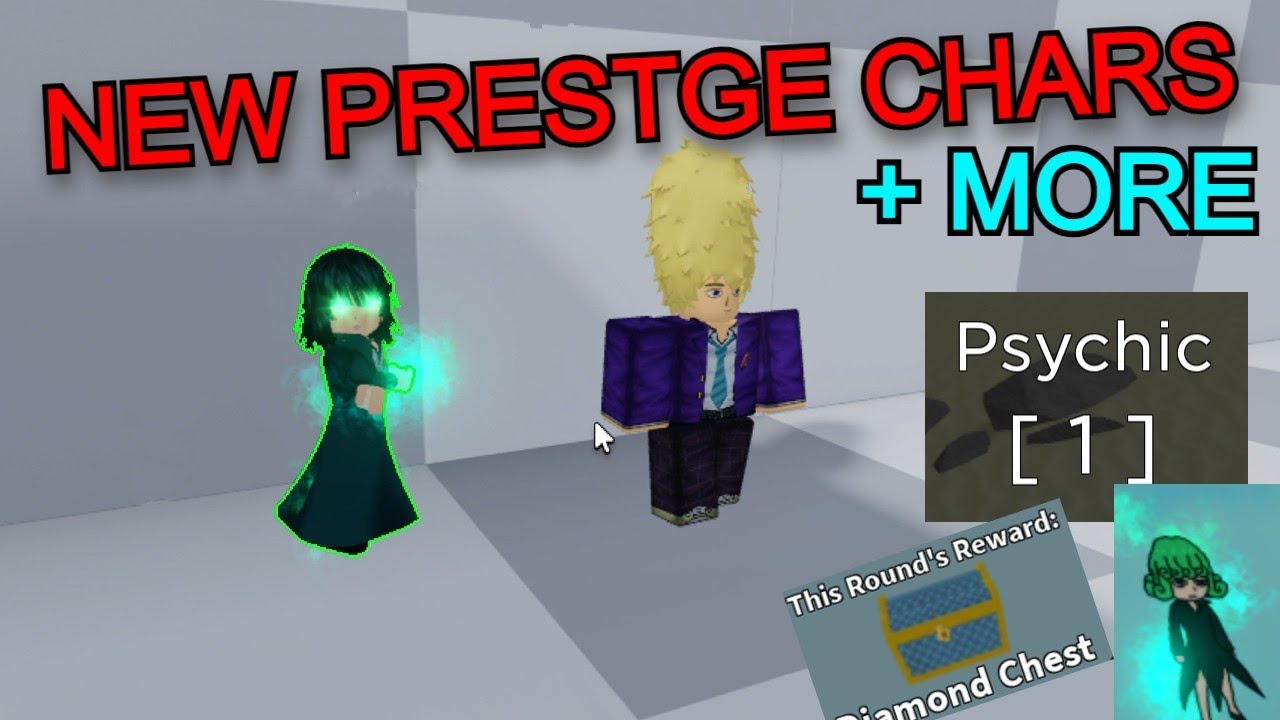 EXCLUSIVE PRESTIGE CHARS, SKINS AND MORE (all aba event rewards)