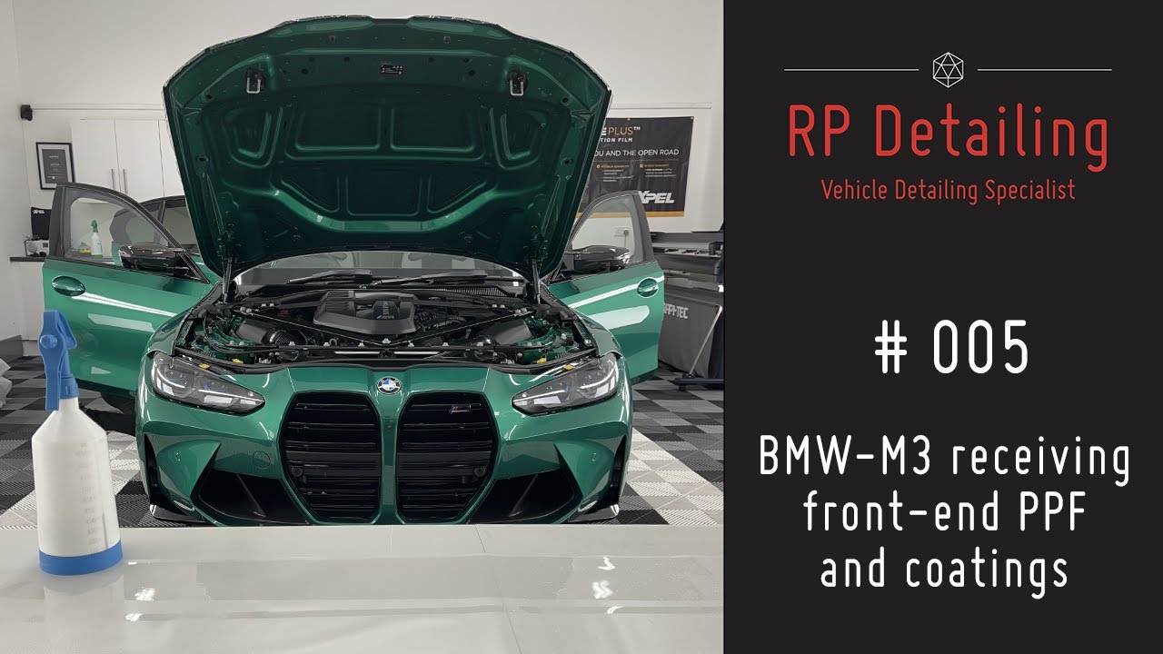 BMW M3 Competition New Car Detail And Xpel Paint Protection Film 005.