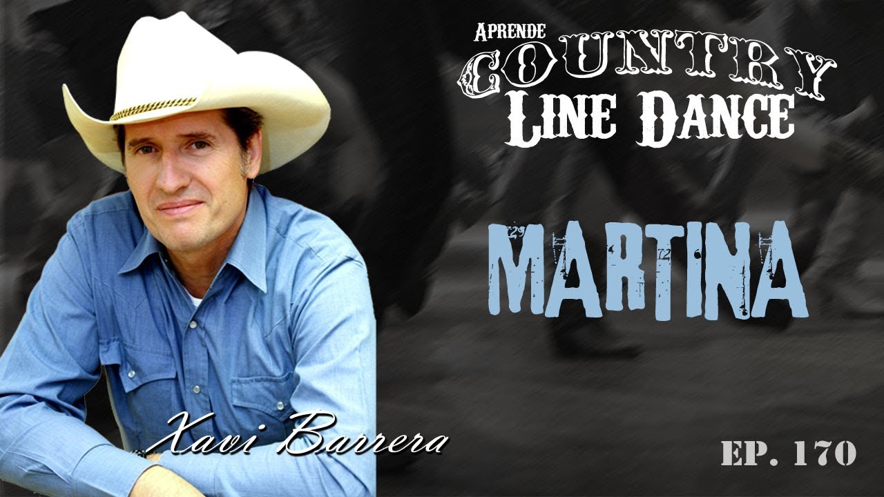 Como bailar MARTINA - 32 tiempos Country Line Dance Clase y Baile. Principiantes.