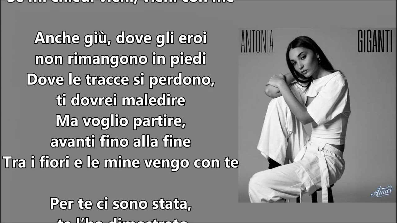 Antonia Giganti Testo