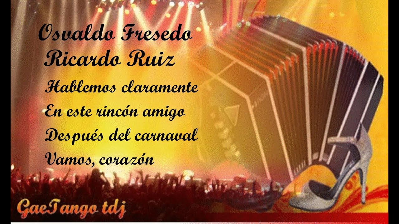 Tanda di tango  Osvaldo Fresedo  Ricardo Ruiz  1941 2