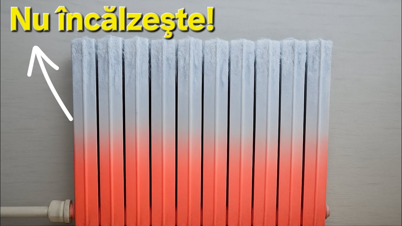 Nu încălzeşte caloriferul 
