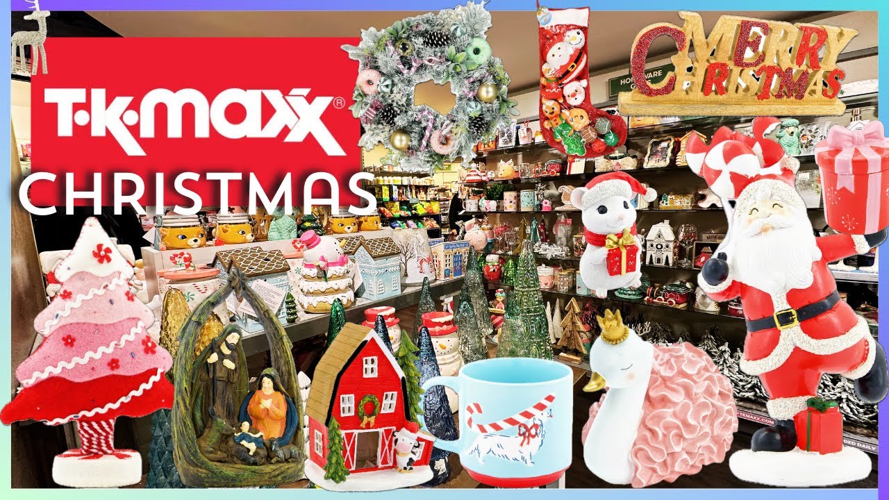Рождественский тур TK Maxx 2025: праздничный декор, подарки и уютные находки.