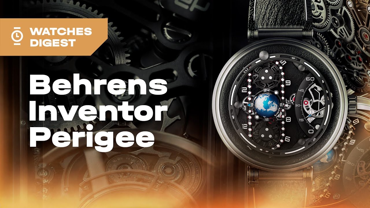 Орбита стиля: часы Behrens Inventor Perigee