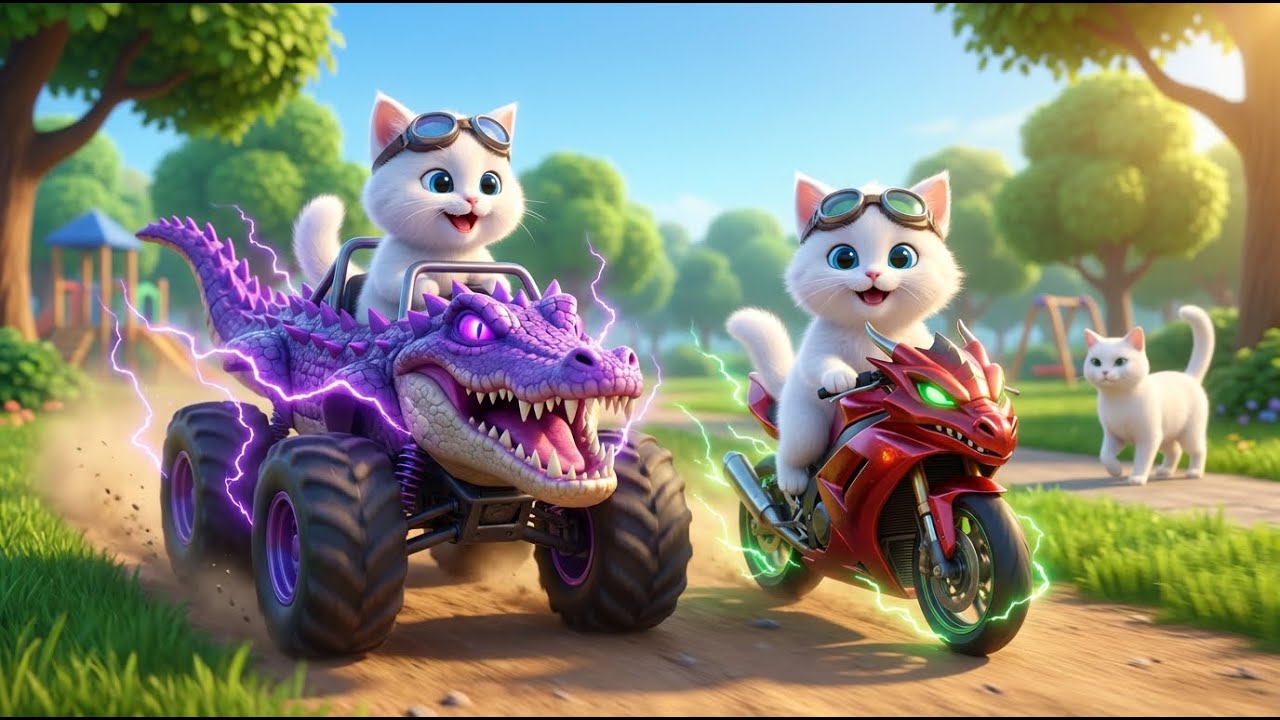 Mama Cat Trims Fur on the Farm and Makes Tiger Hat For Kittens At Home🐾🎩🐯