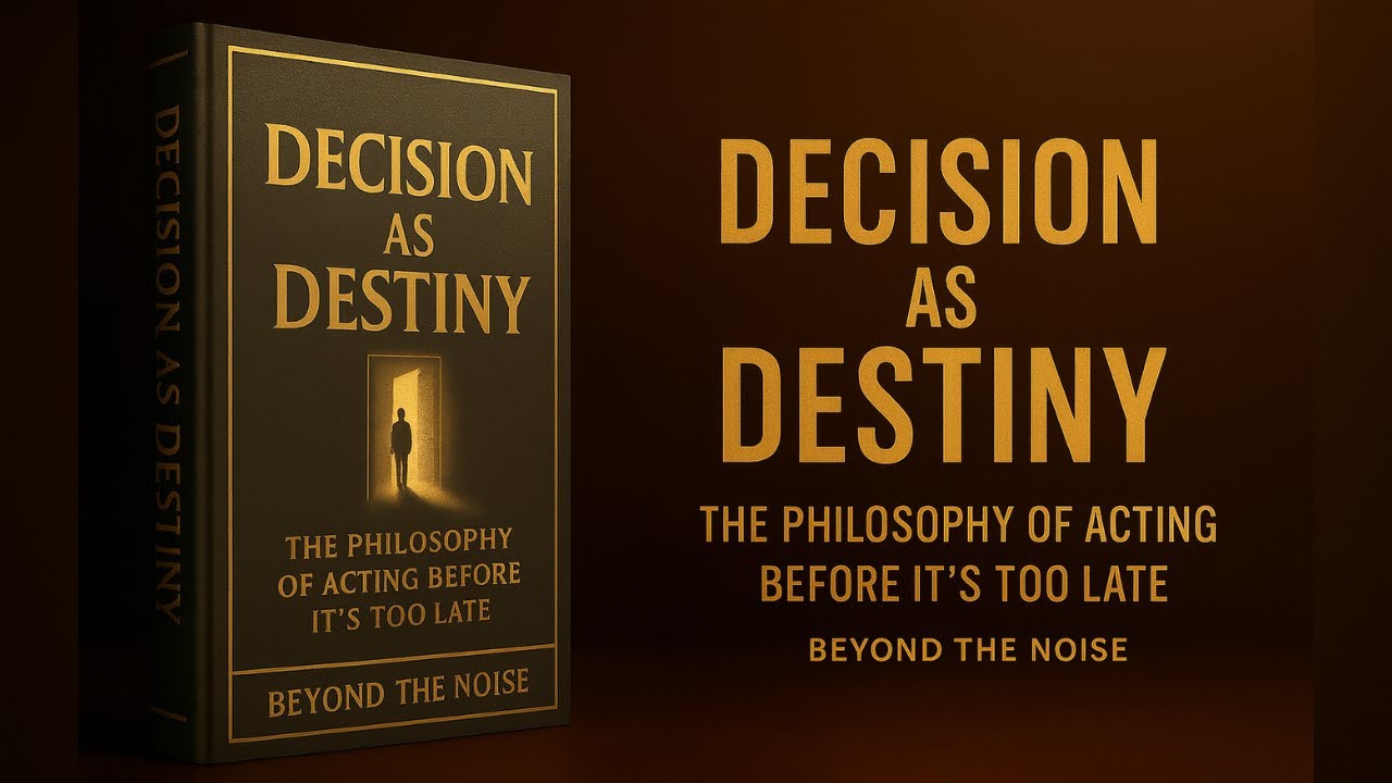 DECISION AS DESTINY - The Philosophy of Acting Before It’s Too Late | Full Audiobook