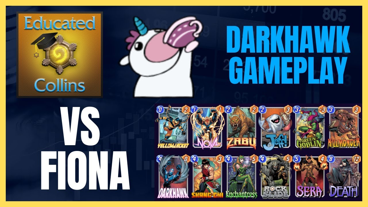 SnapOff#2 Tournament Game #8 (Vs FionaShadeStories) | Darkhawk Gameplay | Marvel Snap