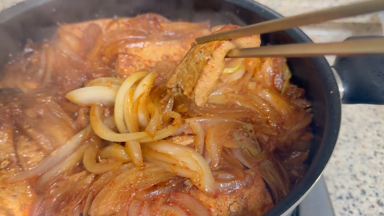 두부조림