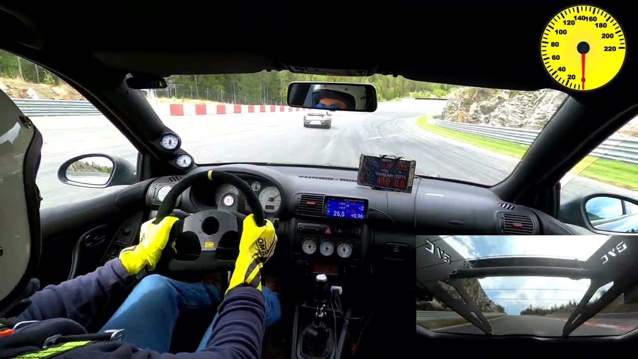 600hp 1.8T LCR vs modified Porsche 997 Turbo @ Rudskogen