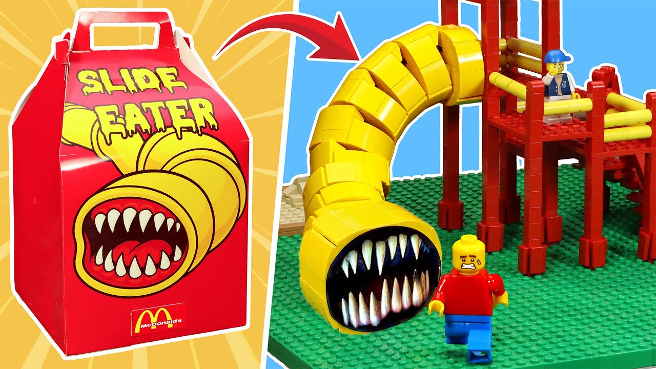 Распаковка Lego Extra SLIDE Secret Box в 3 часа ночи — Slide Creature Hunting