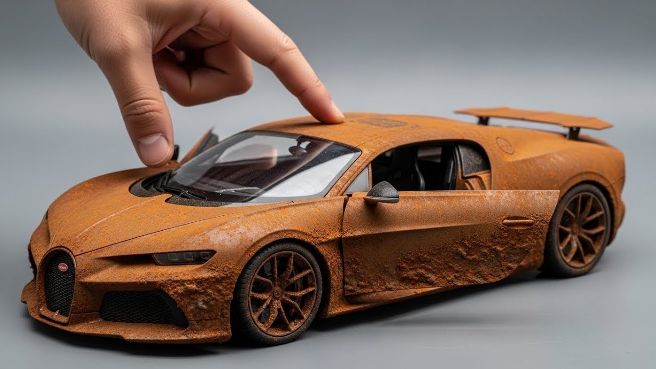 Burnt $18M Bugatti La Voiture Noire RESTORATION (Carbon Fiber Repair) |LuxeResto