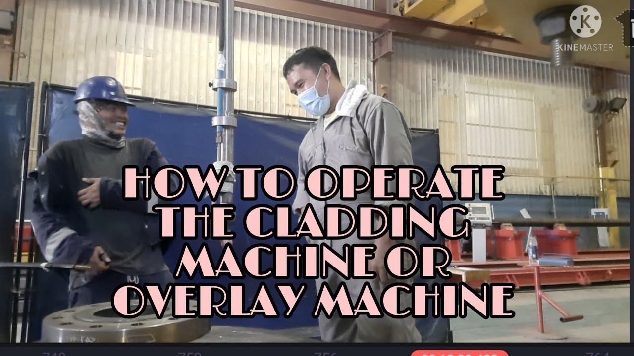 How to operate the cladding machine or overly machine