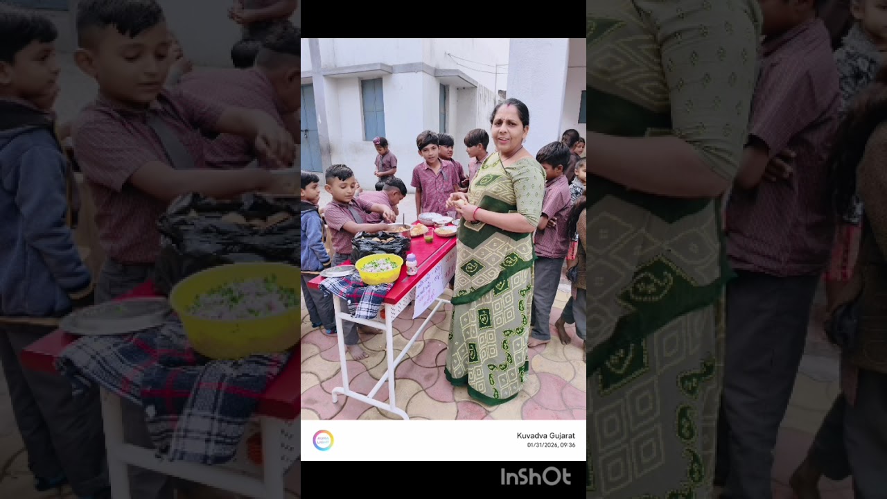 જય વેલનાથ પ્રાથમિક શાળા કુવાડવા - આનંદમેળો ૨૦૨૬ # બેગલેસ શનિવાર 