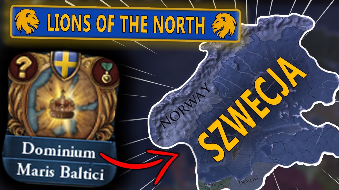 Szwedzkie Dominimum Morza Bałtyckiego! Zobacz JAK! w EU4 1.34 Lions of the North