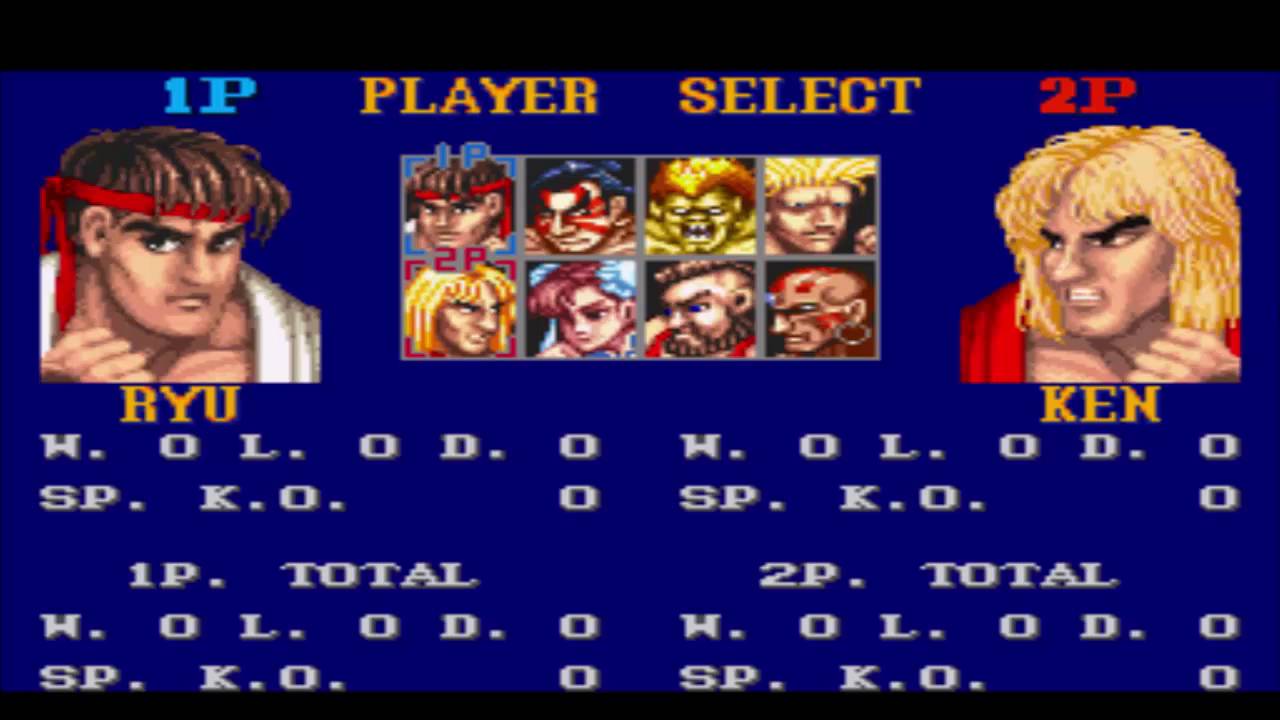 Street Fighter 2 Player Select Theme [ HD ]