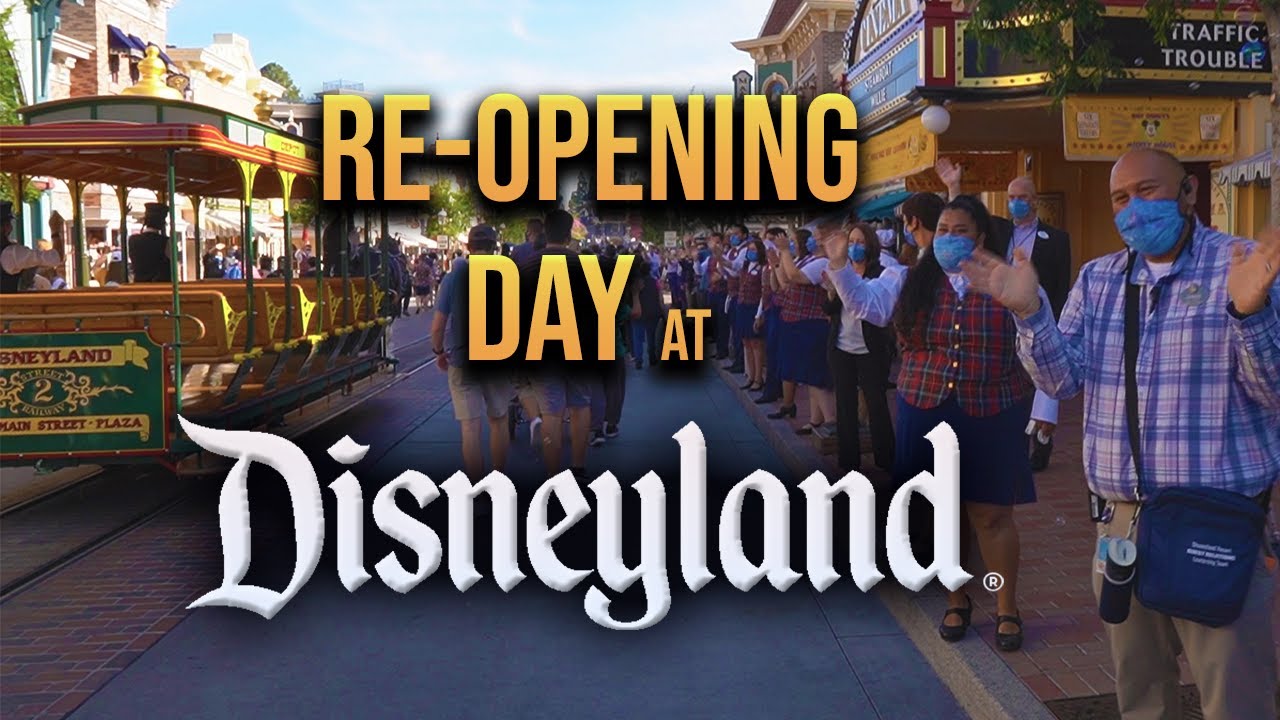 День открытия Диснейленда после реконструкции. Часть 1 | Радость и волшебство на Главной улице