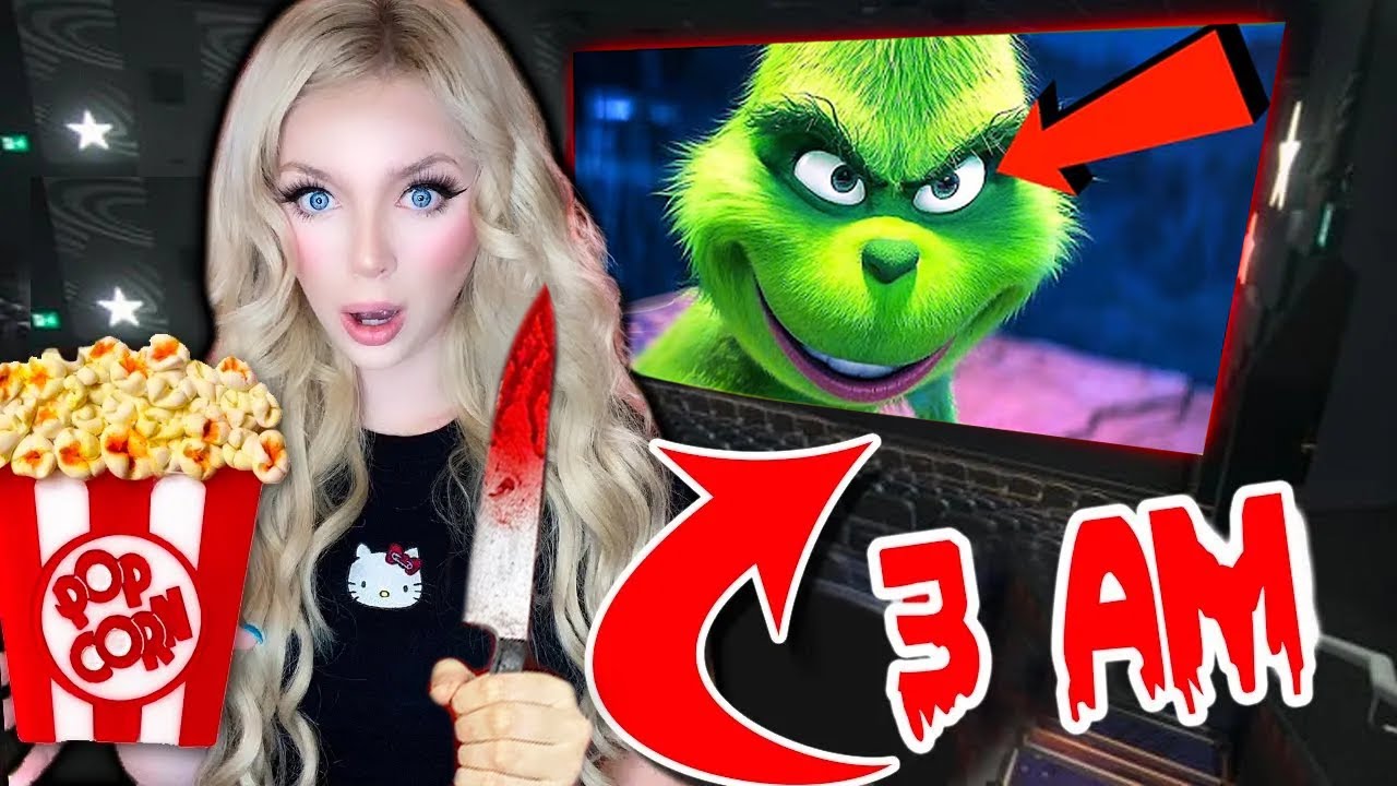 DO NOT WATCH THE GRINCH MOVIE AT 3 AM... (*HE ATTACKED US*)
