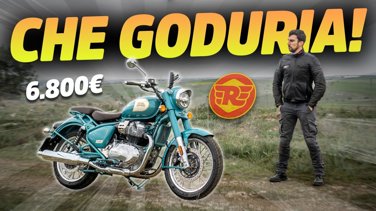 ROYAL ENFIELD CLASSIC 650 (2025): UN CLASSICO SENZA TEMPO! - Test Ride ITA