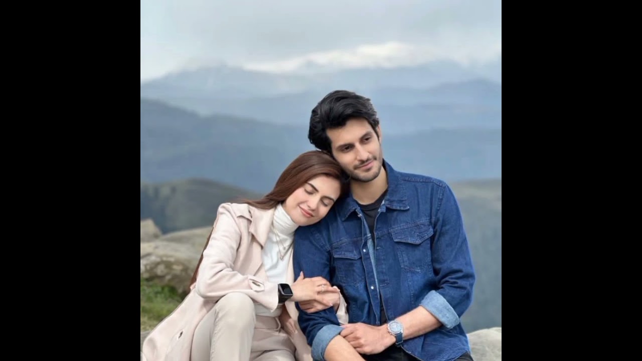 washma Fatima subhan Awan loving couple