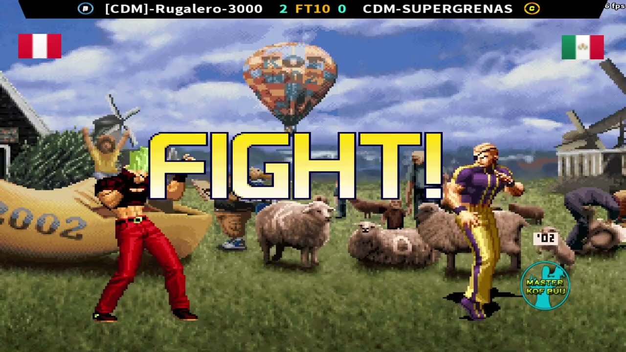 KOF 2002- El mejor Ramon de México vs Rugalero