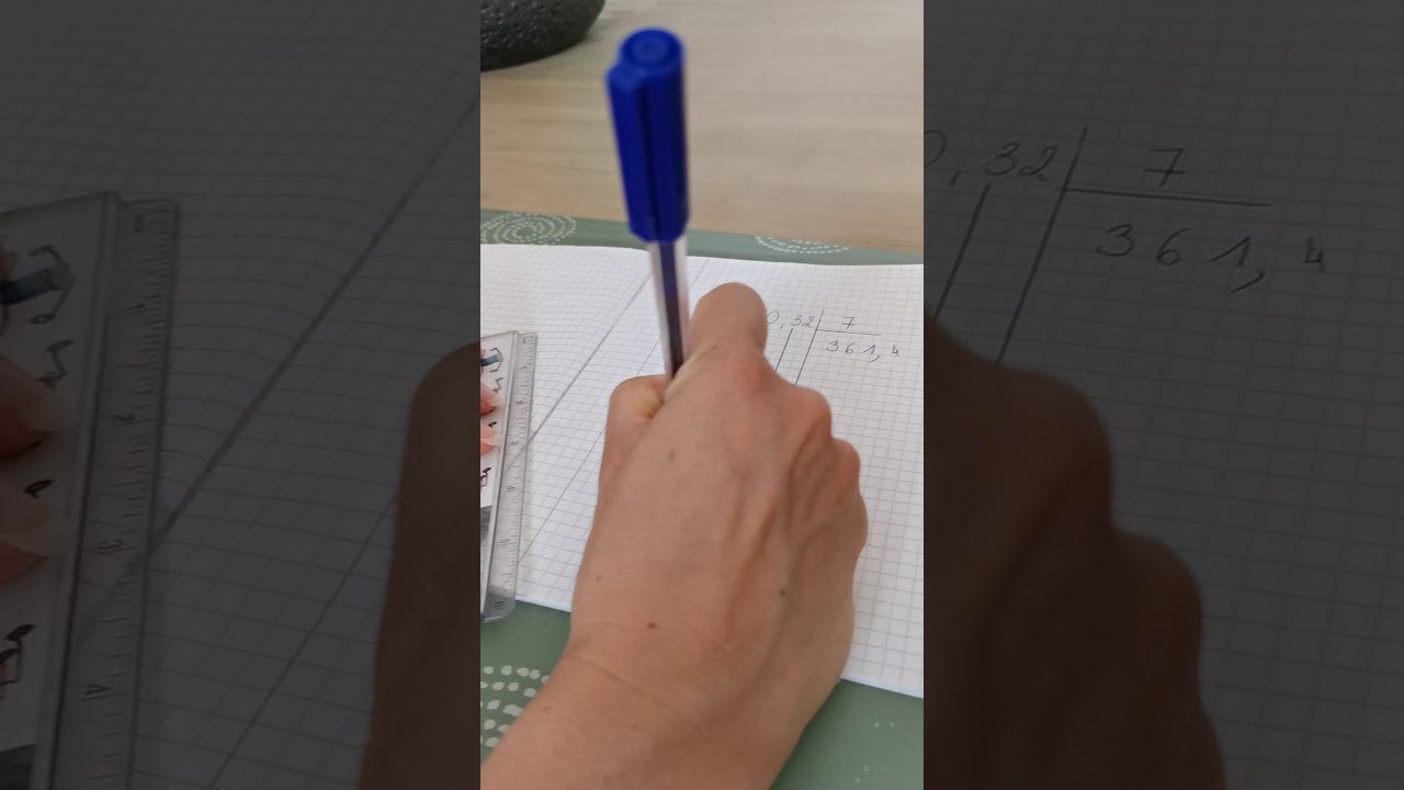 Preuve par 9 division avec reste
