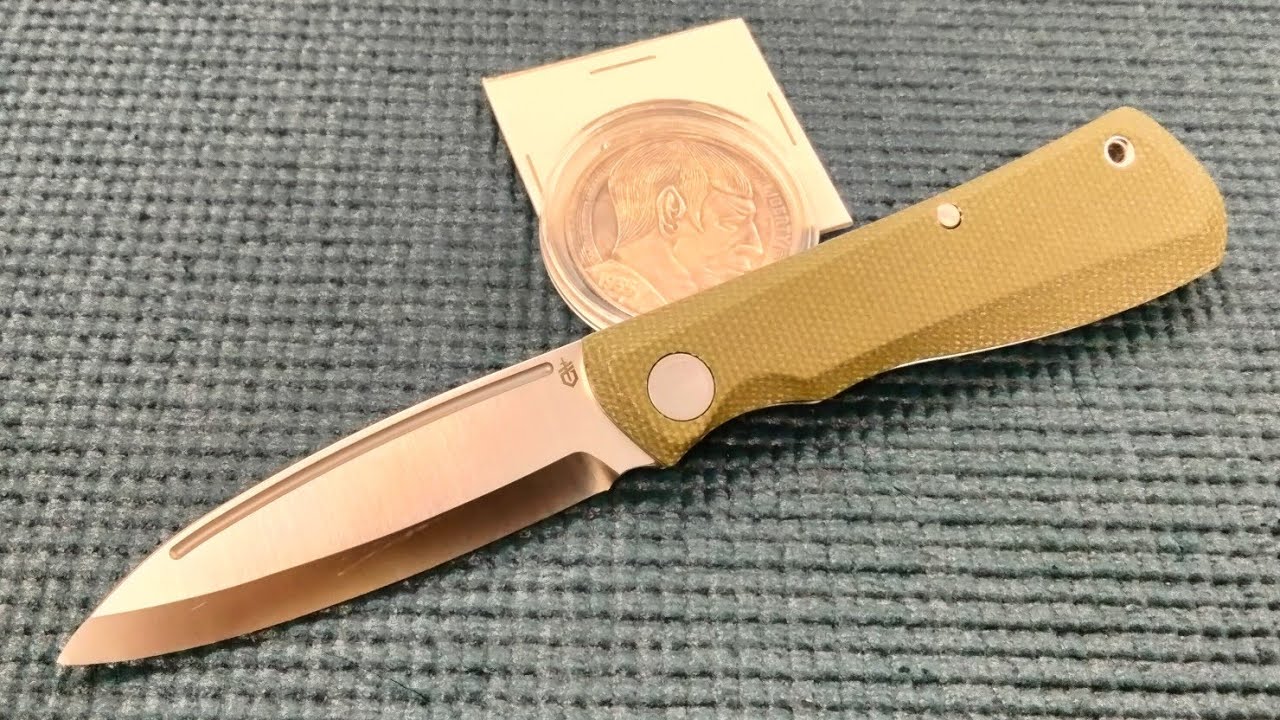 Gerber Mansfield Swayback ~ A MODERN CLASSIC SLIPJOINT WORK KNIFE AND A GIFT FROM A FRIEND
