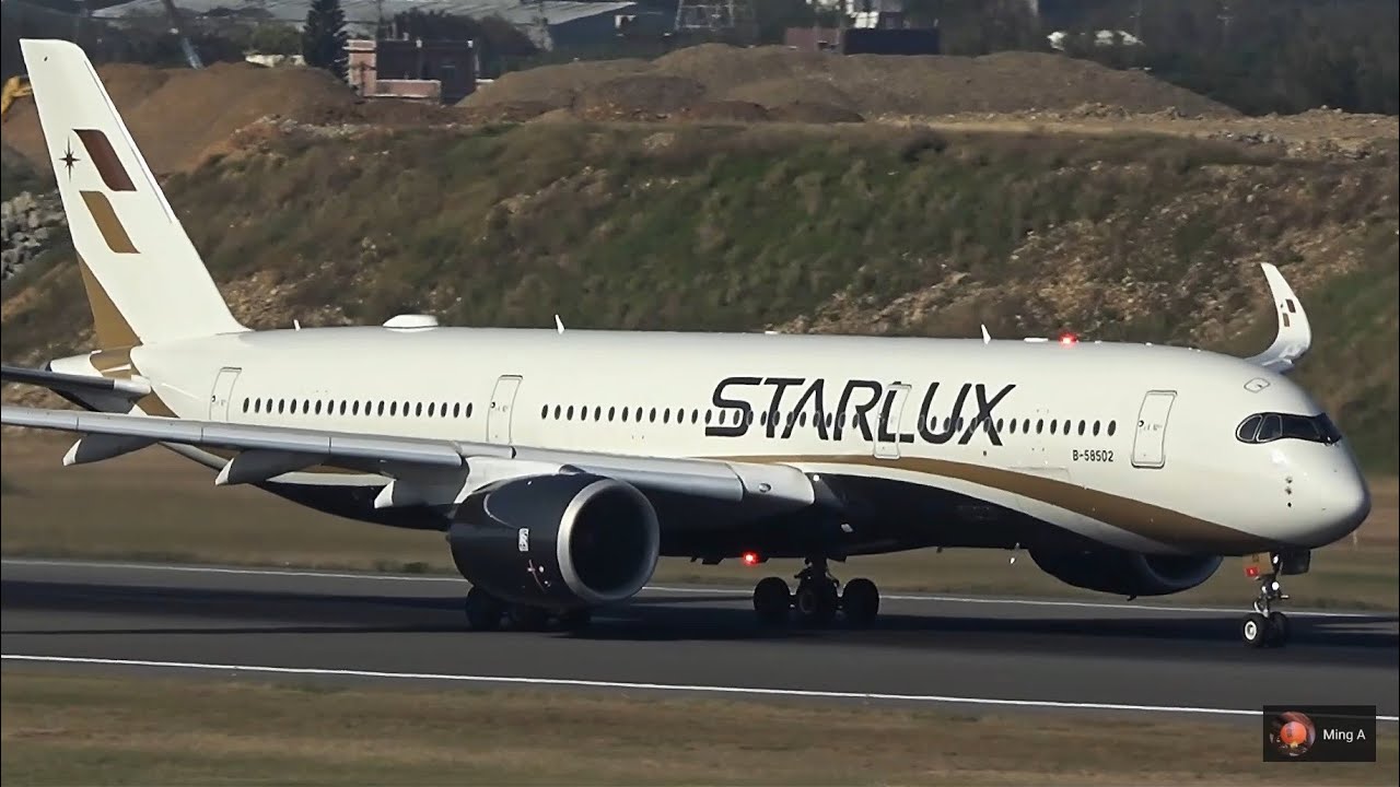 飛機起降滑行 近距離特寫｜桃園機場觀景台 Plane Spotting TPE/RCTP