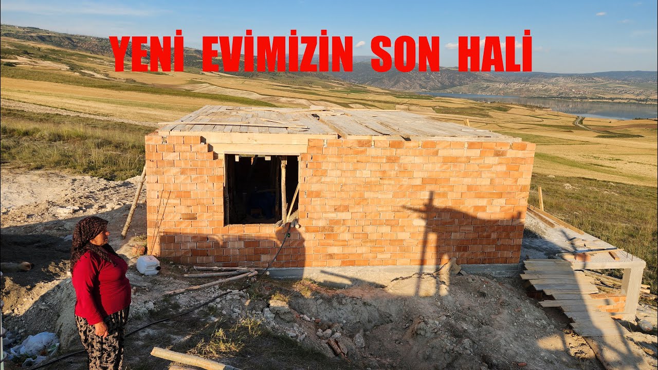 YENİ EVİMİZİN KALIBI BİTMEK ÜZERE MALZEMEMİZ YETMEDİ YENİDEN ALINACAK