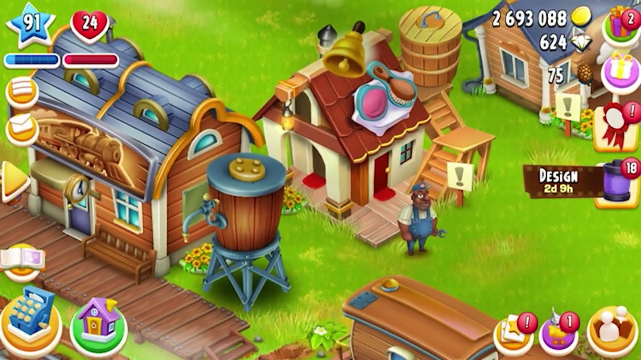 Play with me livestream (no commentary) | Hayday ep.14