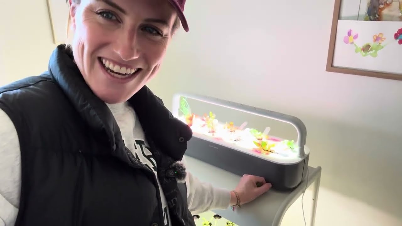 Новости о выращивании рассады в помещении | Садовый видеоблог, день 5