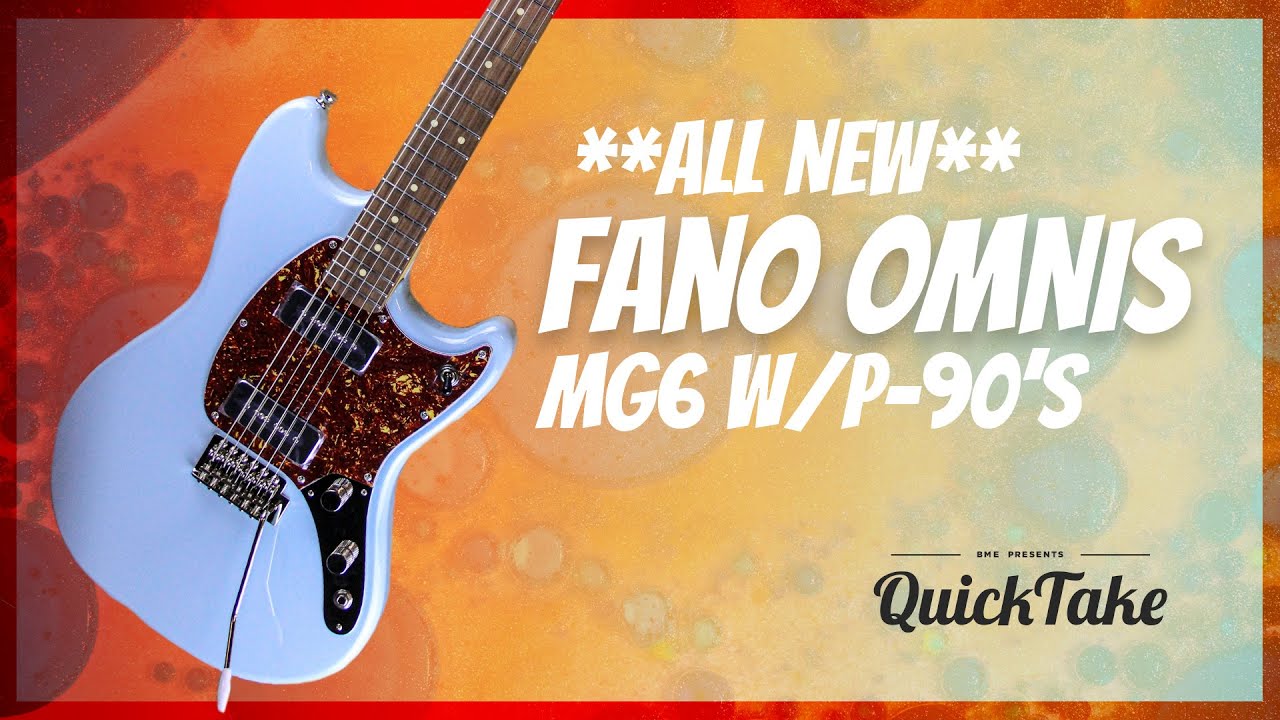 **ALL NEW** Fano Omnis MG6 w/Hamstead Artist 60+RT | Barnett Music Exchange