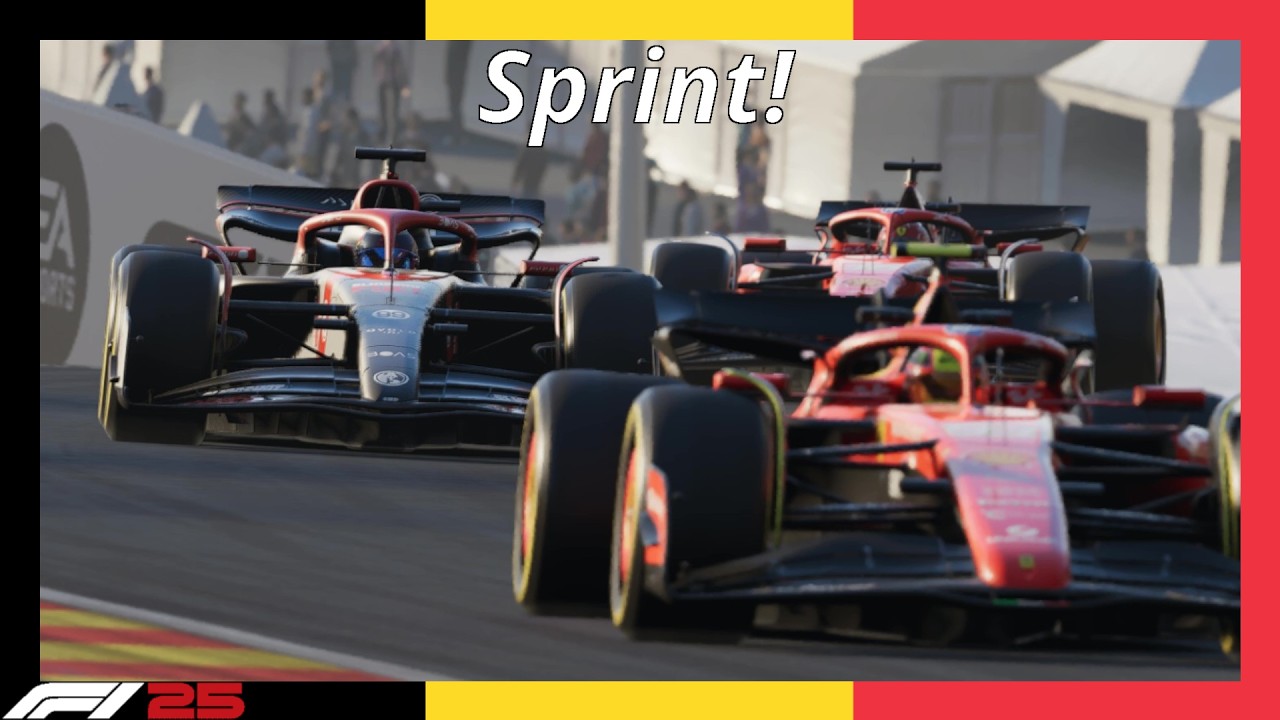 F1 25: 🔥 1. SPRINT DER SAISON !!! 😱 NEUER FAHRER ?!? 🤔 MyTeam Karriere S3F10 Belgien 🇧🇪