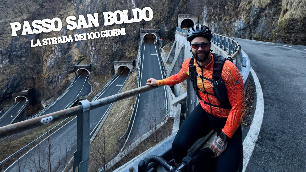 LA STRADA PIÙ FOLLE D’ITALIA :  Leggendario Passo San Boldo in Gravel