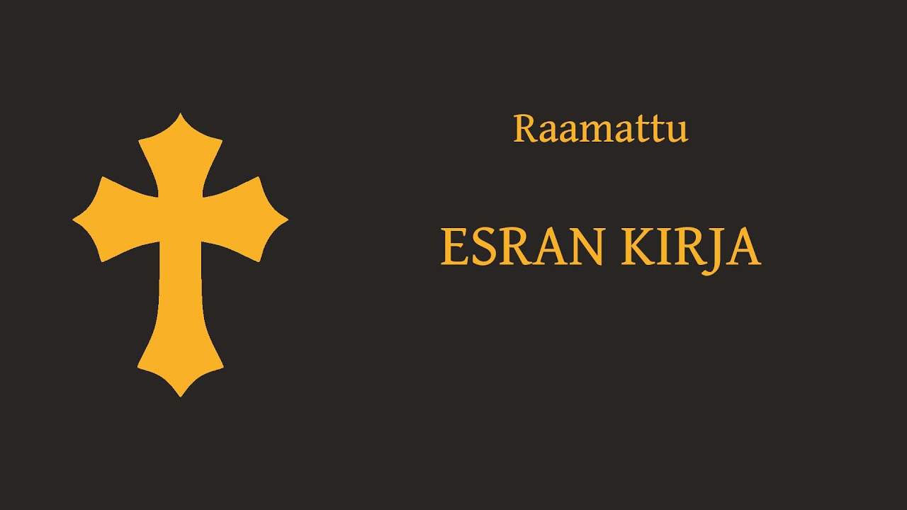 Esran kirja, ääniraamattu.