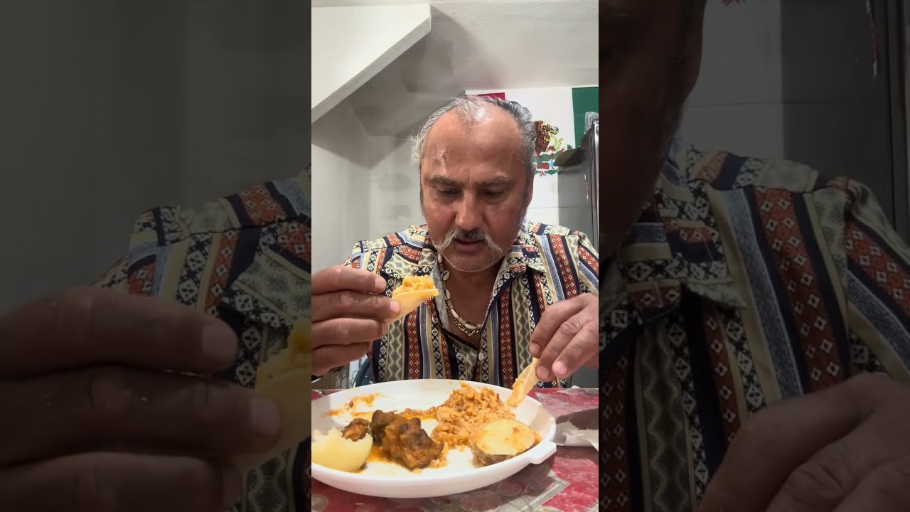 Guiso de puerco cerdo  con aroz 