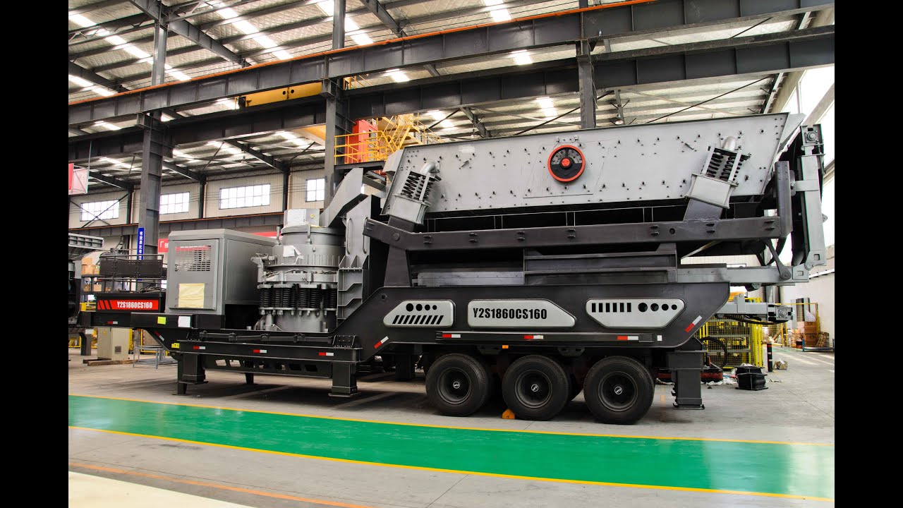 How do I change the mantle of a cone crusher?