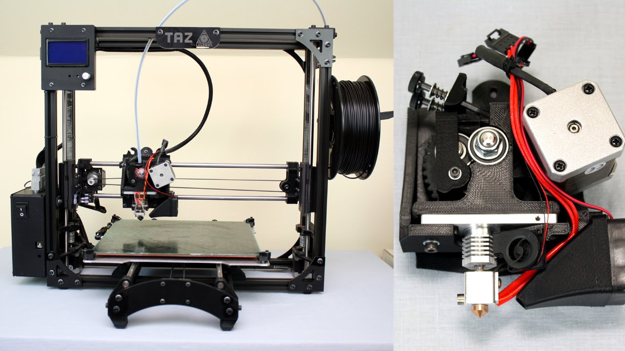 Upgrading The Lulzbot TAZ4 with the All Metal Hexagon Hot End | James Bruton