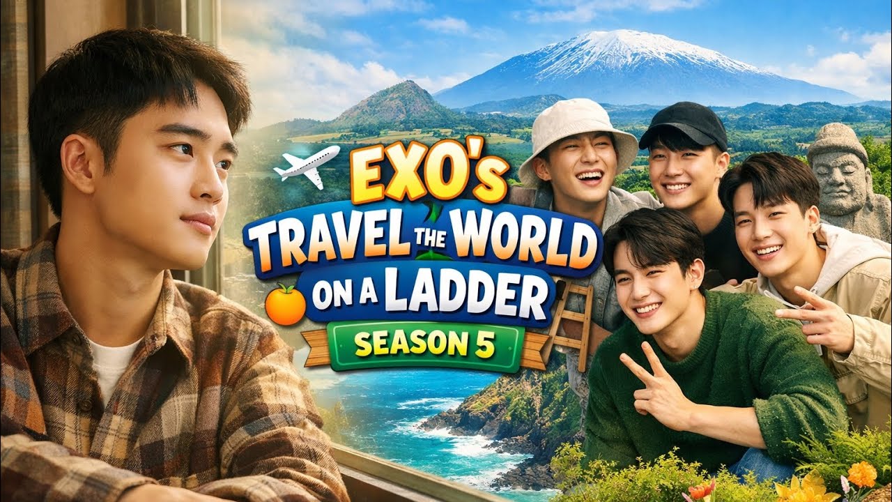🌟 EXO Ladder S5 Ep.01 Still Cuts Dropped! D.O. Focus Steals the Show 🔥🪜#japan #kpop #exo #korean 