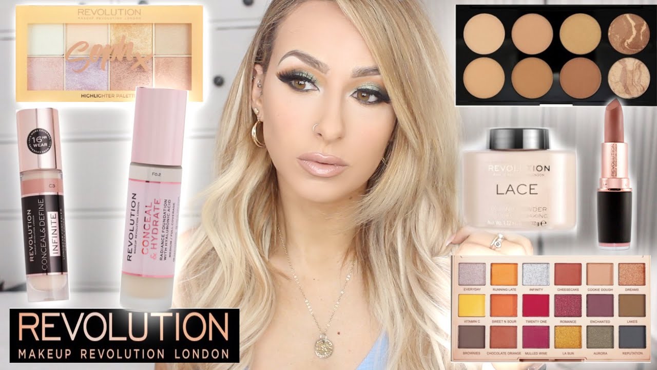 FULL FACE MAKEUP REVOLUTION 2020 | DRUGSTORE MAKEUP LOOK