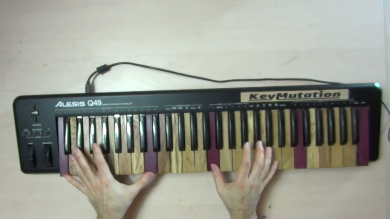 Muestra de escala super 24. microtonal scale.