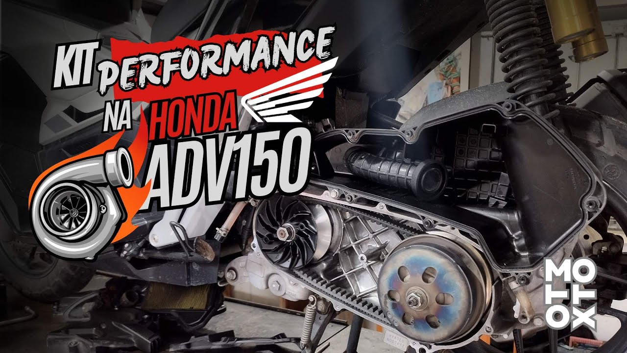 INSTALAMOS O KIT PERFORMANCE NA HONDA ADV 150