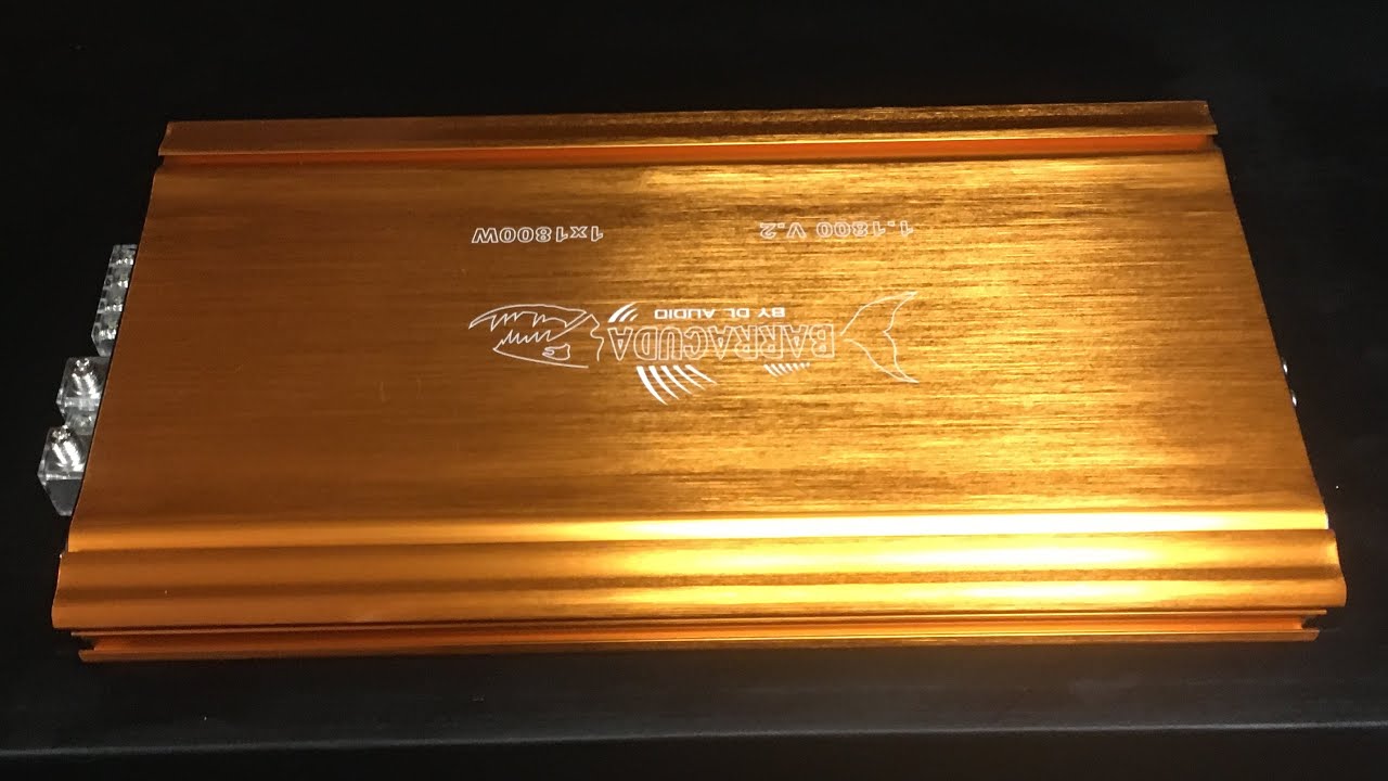 DL Audio Barracuda 1.1800v2 + DL Audio Phoenix Bass Machine 12