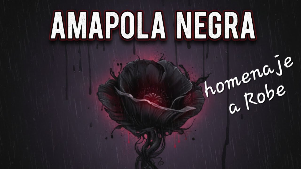 Amapola negra: canción homenaje a Robe