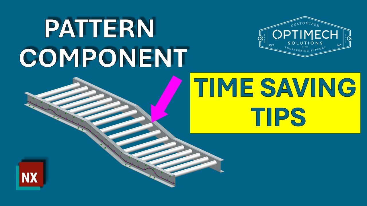 Huge Assembly Time Saver | Pattern Component with Reference Layout | Siemens NX Tutorial