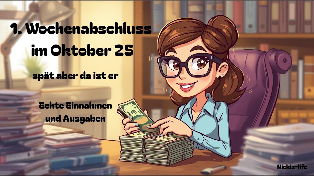 🧮💶 1. Wochenabschluss im Oktober 25 💶🧮  