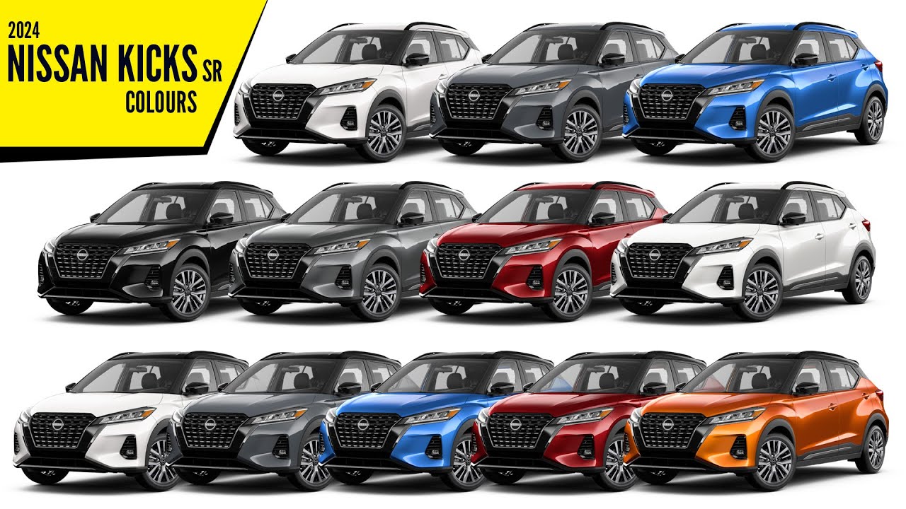 2024 Nissan Kicks SR - All Color Options - Images | AUTOBICS