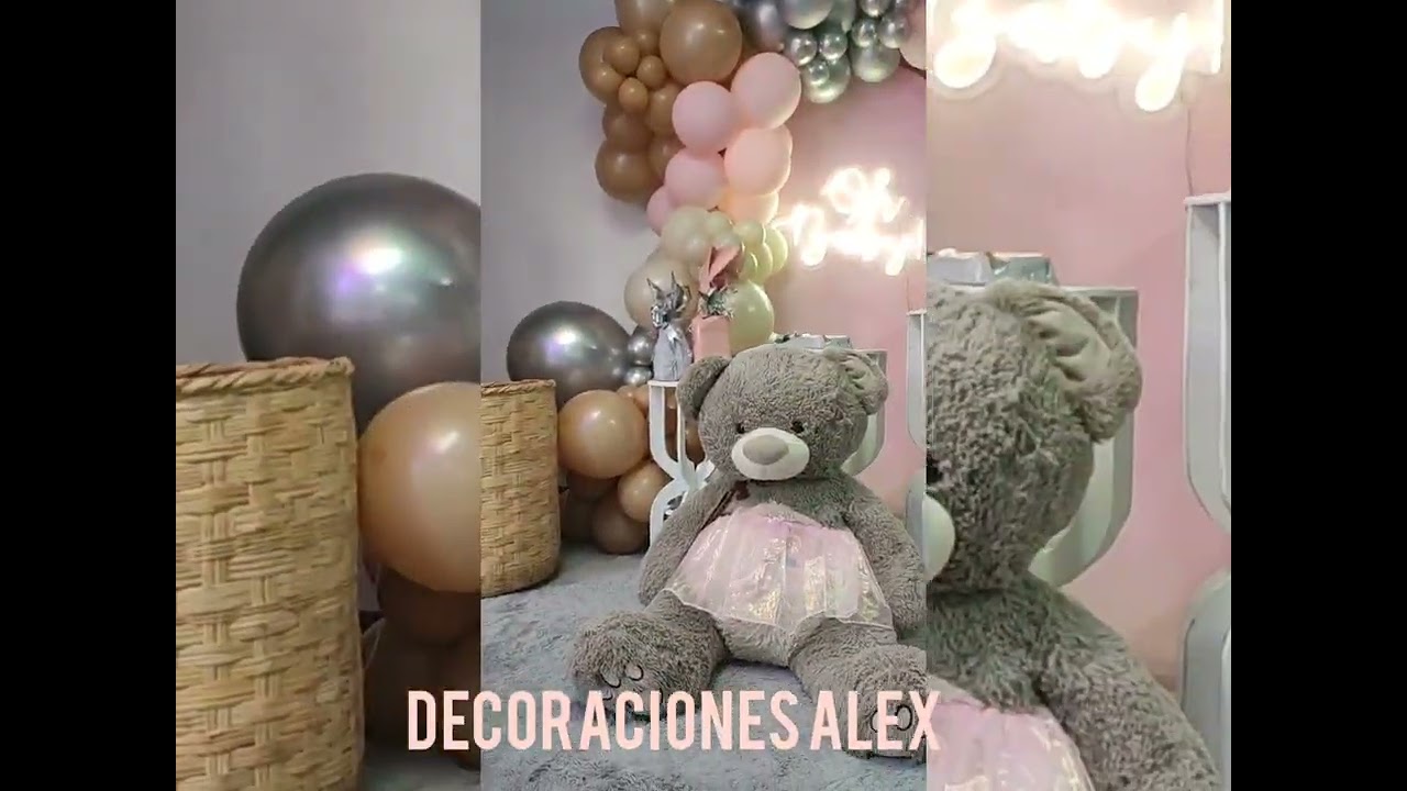 Mensaje terminado de baby shower de niña